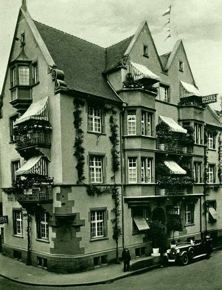 Das Hotel Minerva - Geschichte -